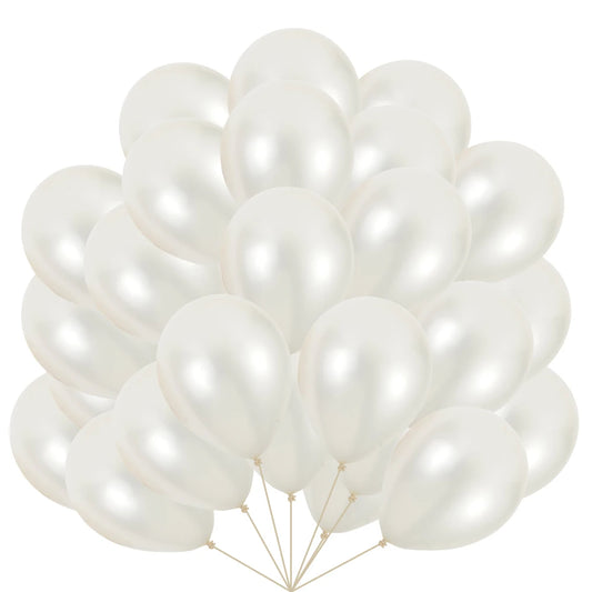 Milk White Pearl Balloon