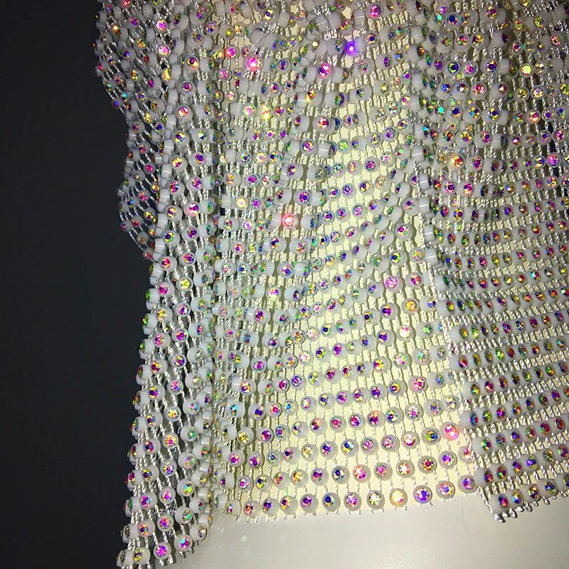Crystal Rhinestone Headscarf
