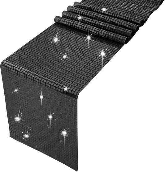 Racing Home Glitter Sequin Table Runner