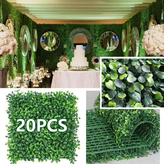 Boxwood Hedge Wall Panels
