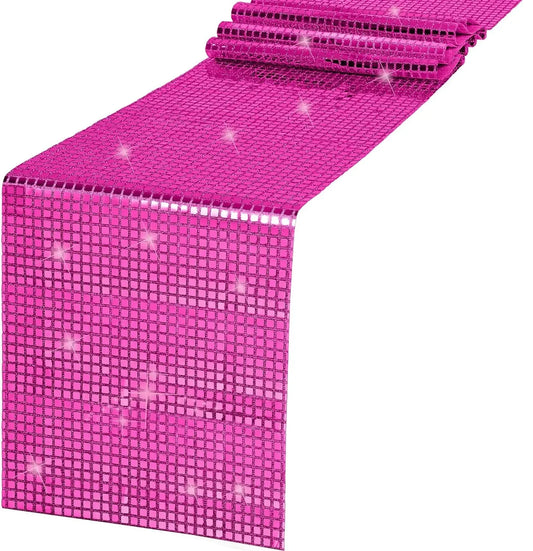 Disco Glitter Sequin Table Runner