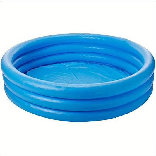 Blue Inflatable Pool for Photo Ops